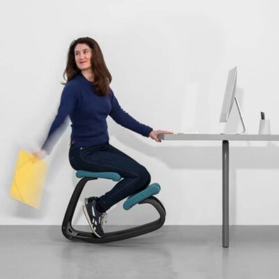 ergonomischer Knie-Stuhl Variable balans als Bürostuhl für den Bildschirmarbeitsplatz